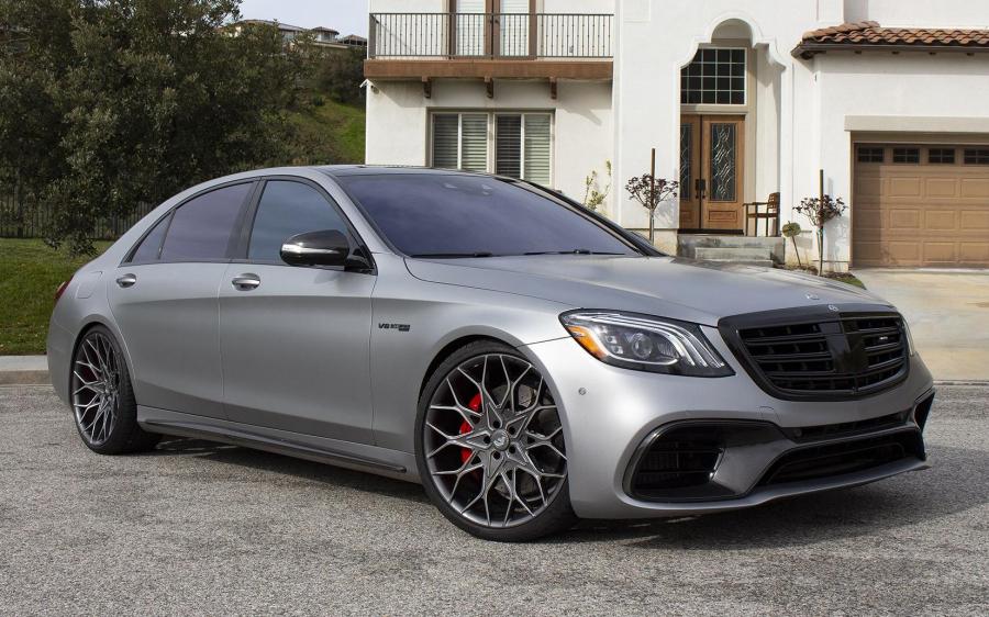 Mercedes-AMG S63 Matte Grey on Forgiato Wheels (TEC MONO 1.3) '2019